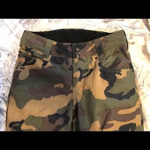 Aperture Green Line Camo 10K Snowboard Pants